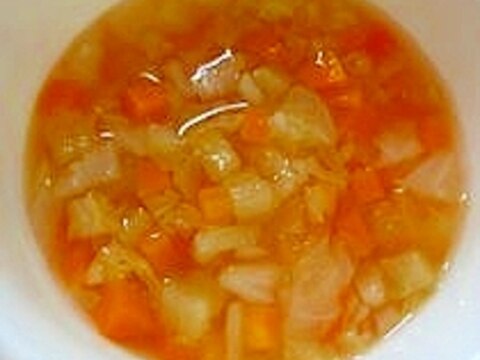 野菜たっぷりトマトスープ(離乳食中期)